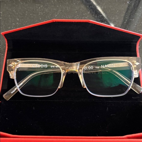 New Caddis NAVIN Progressives readers 2.50 Raw Honey - Picture 3 of 9